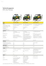 Specificaties - John Deere