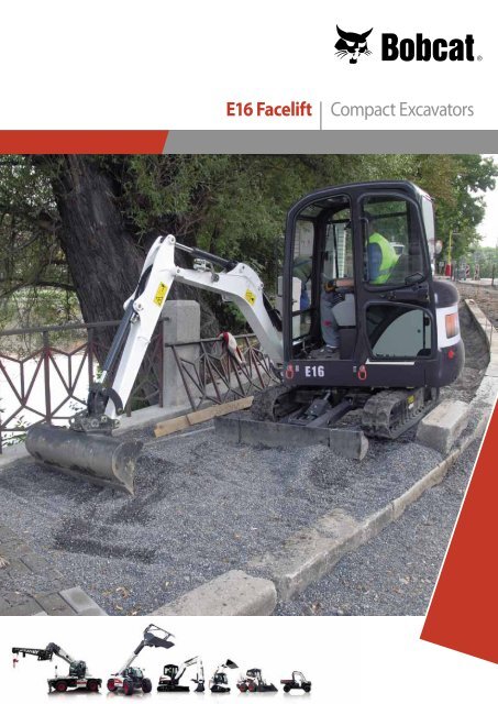 E16 Facelift | Compact Excavators - Bobcat.eu