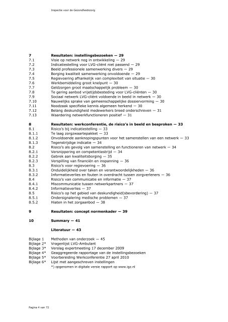 Gebrekkige indicatiestelling en samenwerking bedreiging voor ...