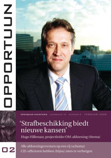 'Strafbeschikking biedt nieuwe kansen' - Openbaar Ministerie