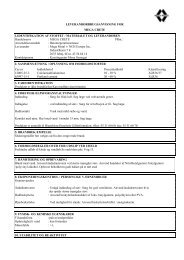 Mega Crete - NCH Europe Inc., Danmark