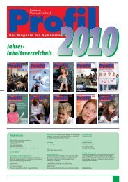 Jahres- inhaltsverzeichnis - Dphv Deutscher Philologenverband