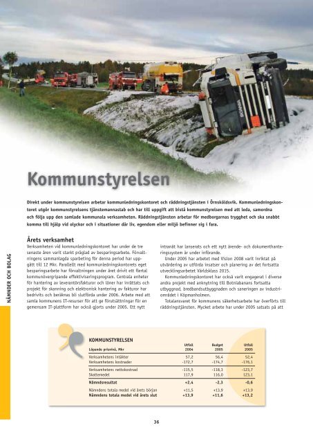 Årsredovisning 2005 - Örnsköldsviks kommun