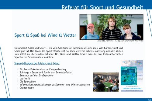 Referat für Sport und Gesundheit - ÖH Klagenfurt - Universität ...