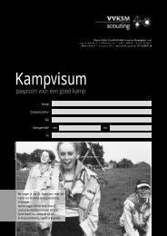 Digitale versie van het Kampvisum - Scouts en Gidsen De Pinte