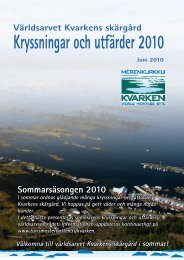 Kryssningar och utfärder 2010 - Mustasaari