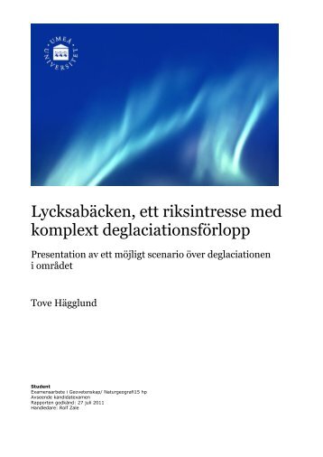uppsats - Lycksele kommun