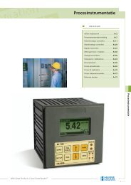 Proces elektrodes - Hanna Instruments