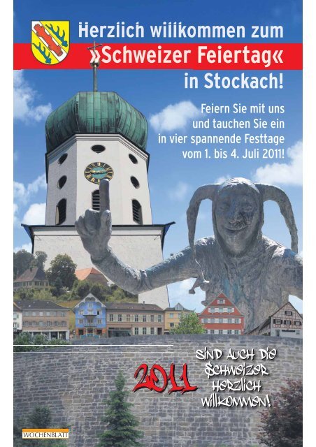 Schweizer Feiertag in Stockach - Singener Wochenblatt