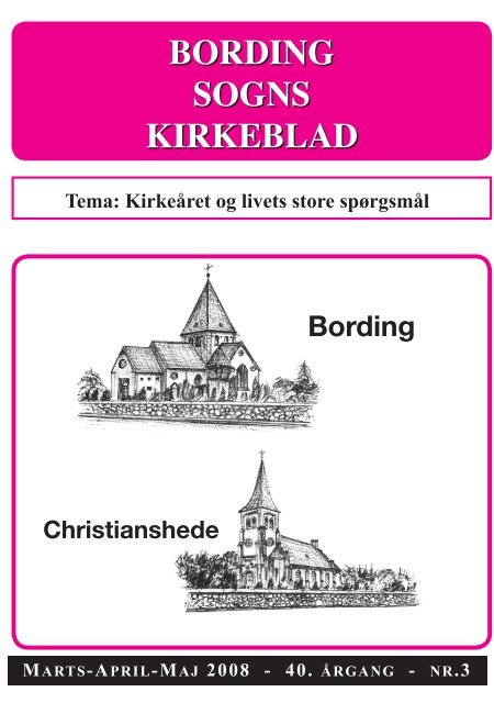 bording sogns kirkeblad bording sogns kirkeblad - Bording Kirke