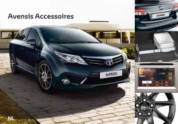 Avensis accessoires brochure (belgische versie) - Toyota