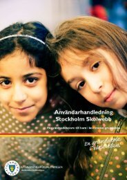 Användarhandledning vårdnadshavare skolwebben - Bagarmossen ...