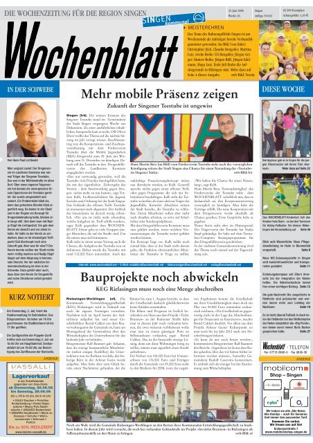 25 juni 2008 singener wochenblatt