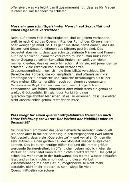 der Ausgabe 7-8/2004 - Berliner Behindertenzeitung