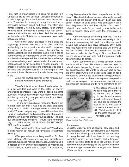 read issue - Episcopal Church in the Philippines