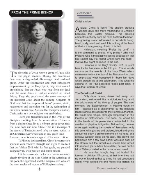 read issue - Episcopal Church in the Philippines