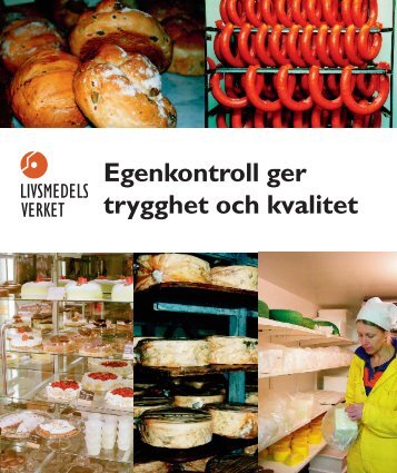 SLV:s info om egenkontroll ger trygghet och kvalitet