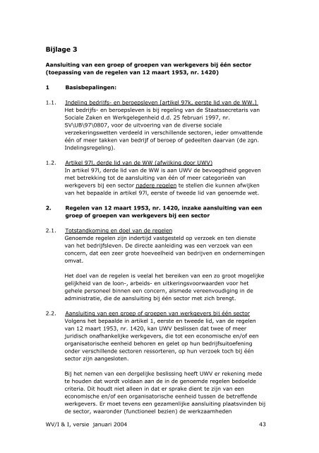 Sectorindeling - Salaris-informatie.nl