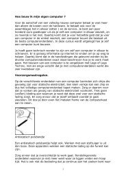 bouw je eigen computer - IT voor vmbo-TL