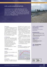 Productblad uitlaatgassendempers - Merford Noise Control