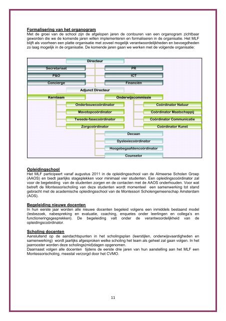 Schoolplan 2012-2017 - Montessori Lyceum Flevoland