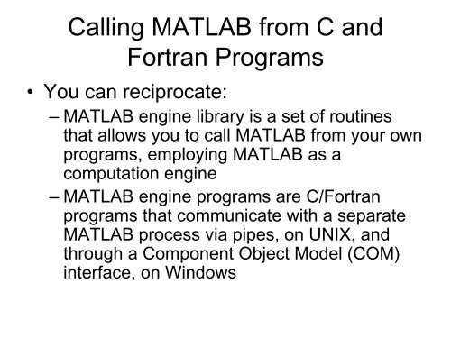 Using external libraries with MATLAB, MEX files