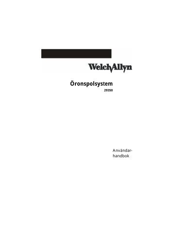 Öronspolsystem - Internetmedicin