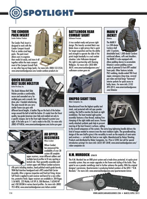 ayoob files: dueling rifles - Jeffersonian's Home Page