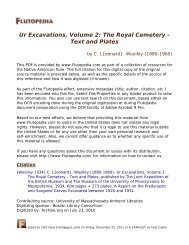 Ur Excavations, Volume 2: The Royal Cemetery ... - Flutopedia.com