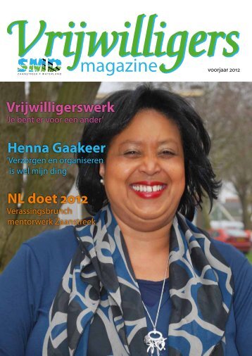 Voorjaar 2012 - Stichting Maatschappelijke Dienst Zaanstreek ...
