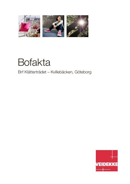 Brf Klätterträdet Bofakta.pdf - Veidekke Bostad