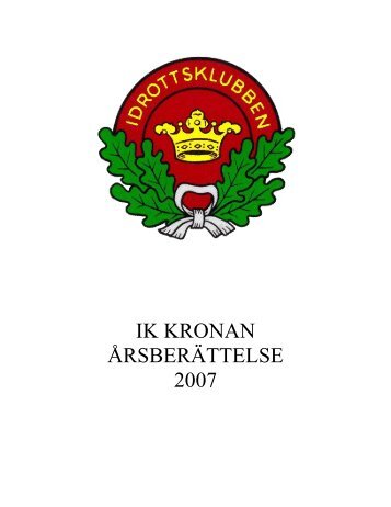 Skidsektionen 2006-2007 - IK Kronan