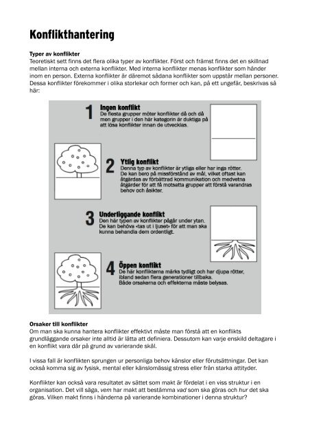 Konflikthantering (pdf) - Cisv