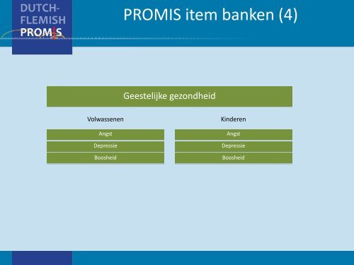 PROMIS - Kenniscentrum Meetinstrumenten