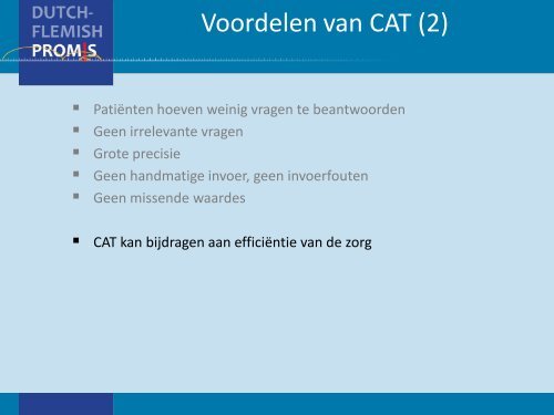 PROMIS - Kenniscentrum Meetinstrumenten