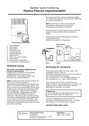 Flamco Flexcon expansionskärl - RSK Databasen