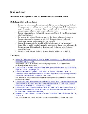 Hoofdstuk3: conclusies en literatuur