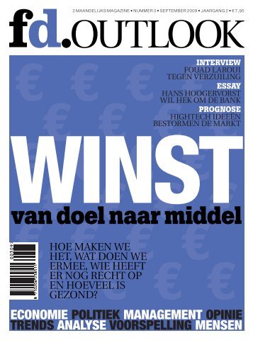 van doel naar middel - Index of - Het Financieele Dagblad