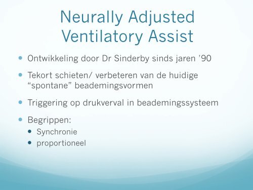 TOPICS 2012 Neurally Adjusted Ventilatory Assist - Topics in ...