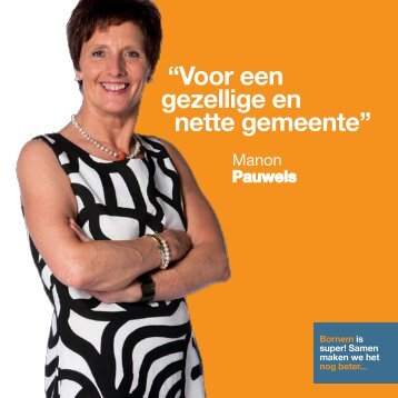 “Voor een gezellige en nette gemeente” - Bornem