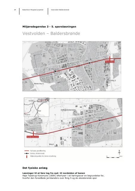 Høringsnotat fra Trafikstyrelsen - Jernbanen - Ølby Nyt