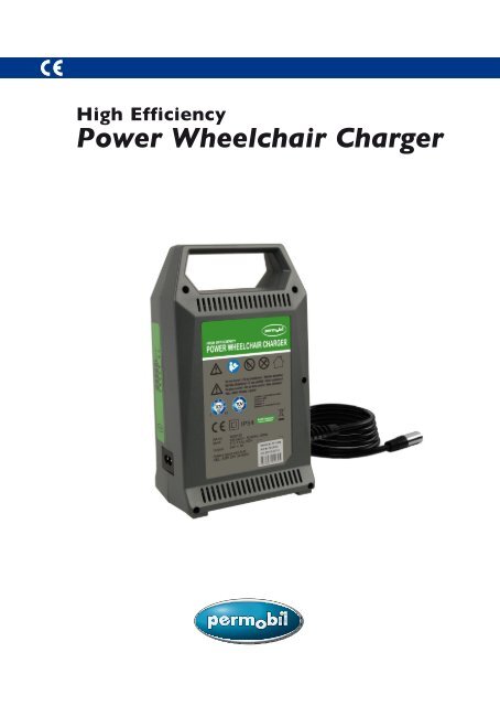 Power Wheelchair Charger - Permobil