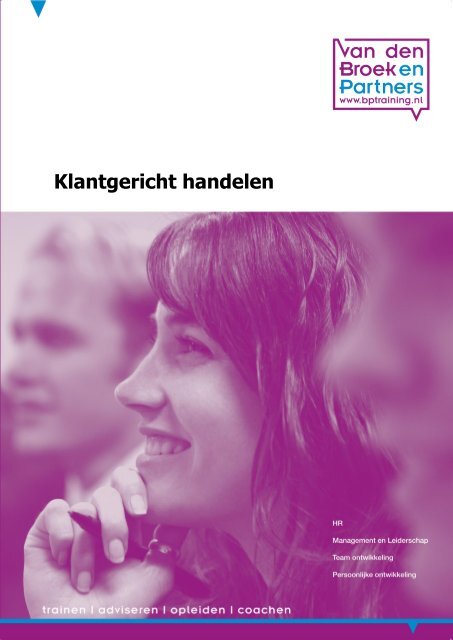 brochure - Van den Broek en Partners