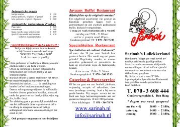 klik hier - welkom op de website van Sarinah