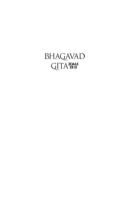 Bhagavad-Gita zoals ze is - Govinda