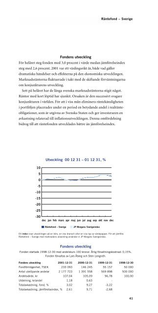 Årsredovisning fonder 2001 (pdf) - Amf