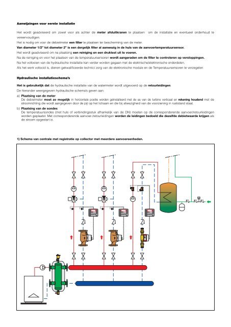 Warmtemeter met directe aflezing CONTECA - richtlijn MID ... - Caleffi