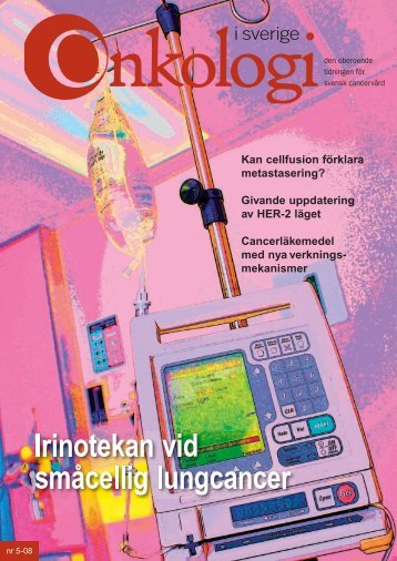 Den för e - Onkologi i Sverige