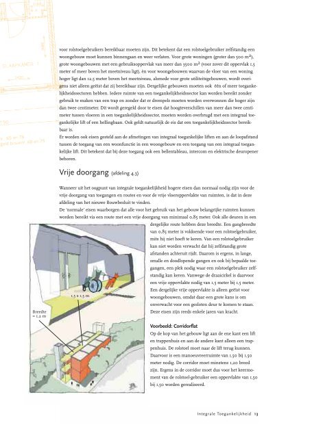 Toegankelijkheid in het Bouwbesluit