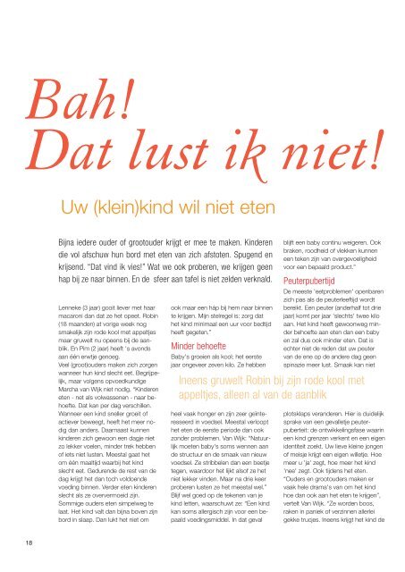 BAH! LUST IK NIET - Linda de Waart